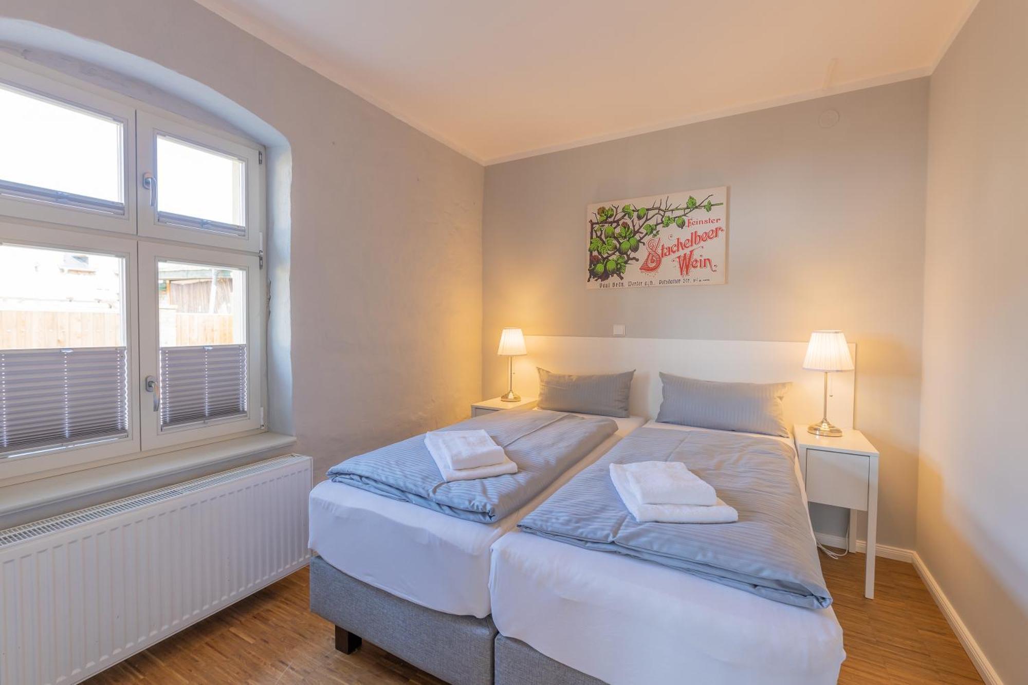 Lendelhaus & Historische Saftfabrik Werder Apartamento Werder  Quarto foto