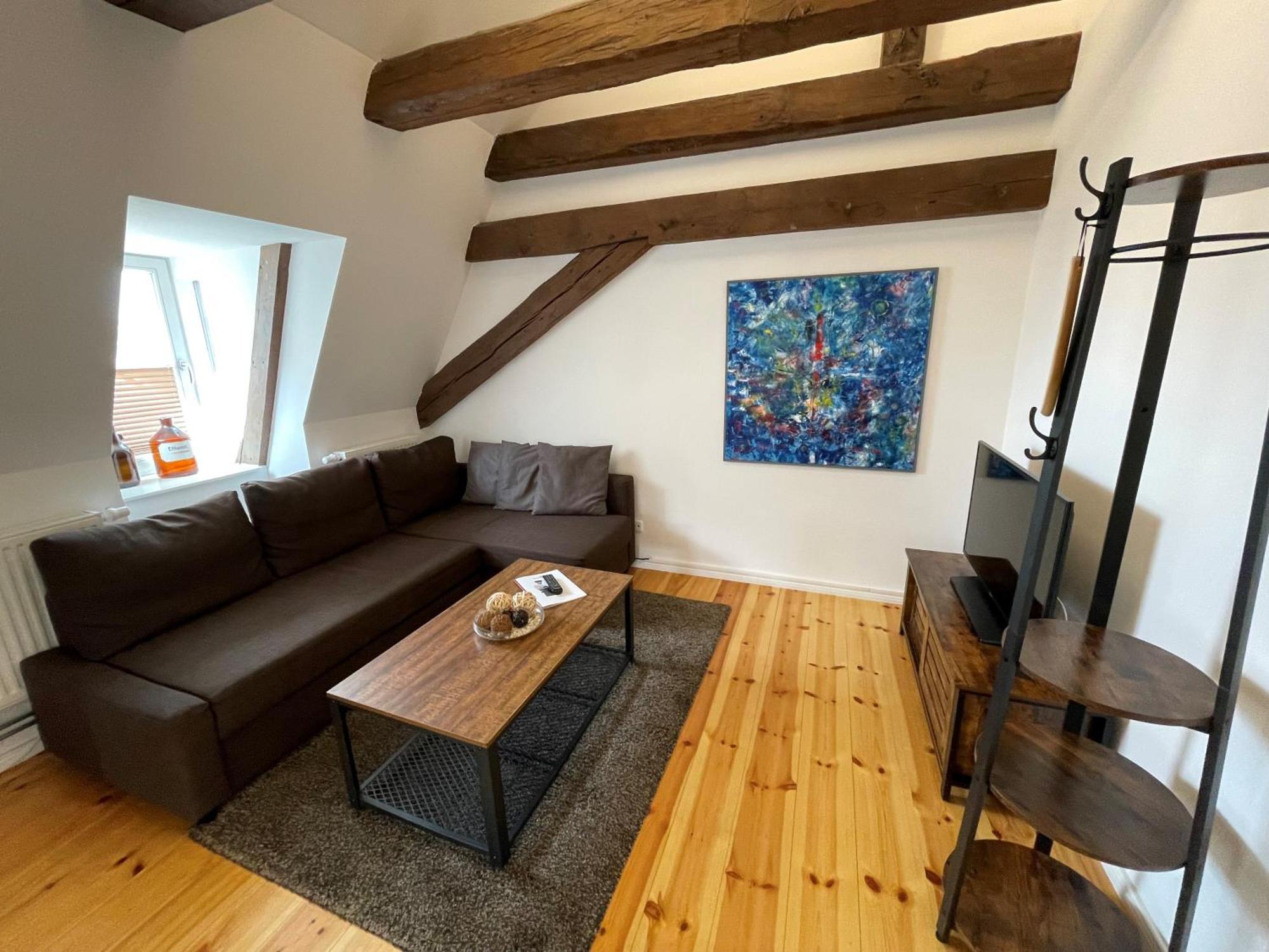Lendelhaus & Historische Saftfabrik Werder Apartamento Werder  Quarto foto