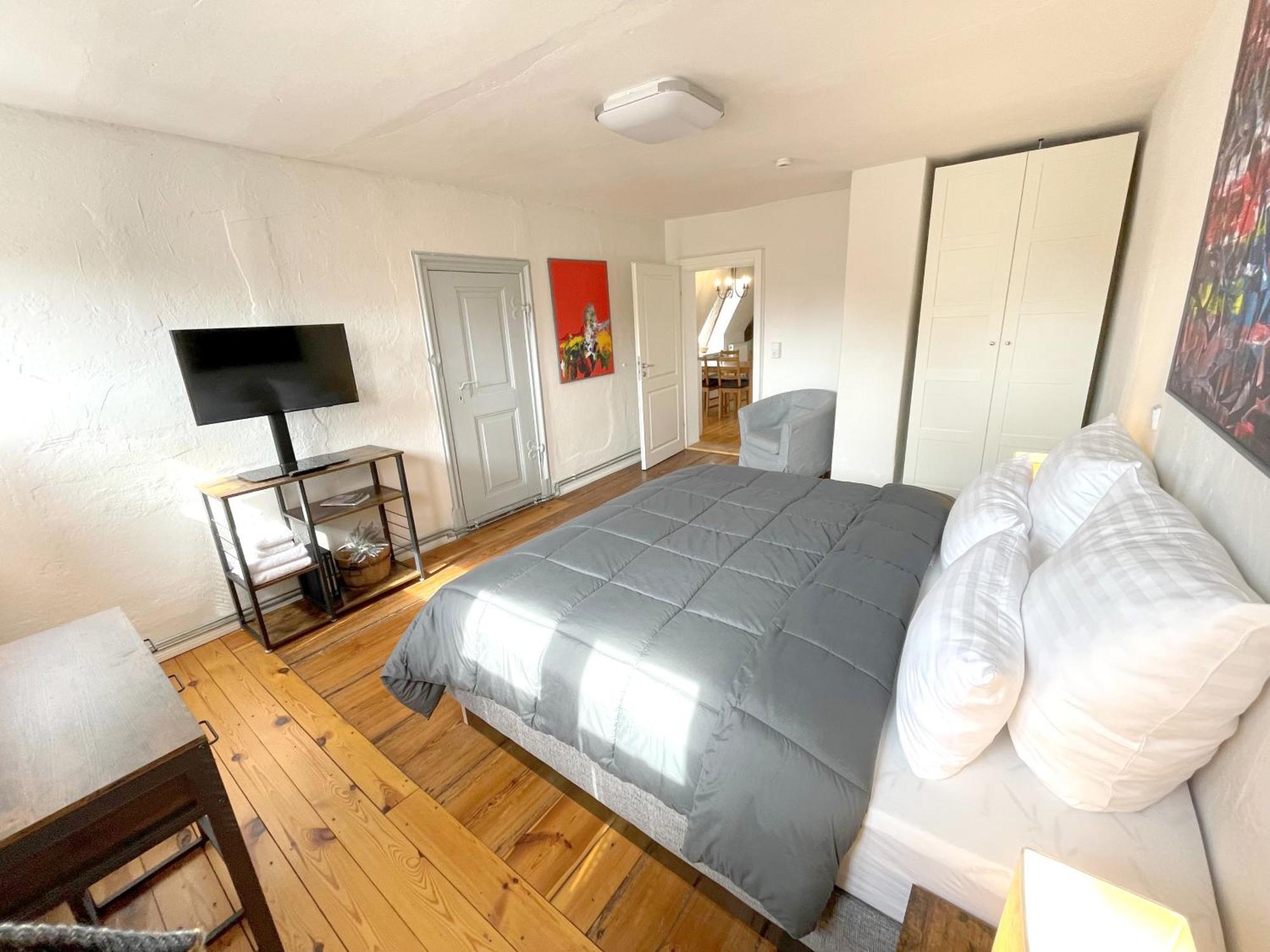 Lendelhaus & Historische Saftfabrik Werder Apartamento Werder  Quarto foto