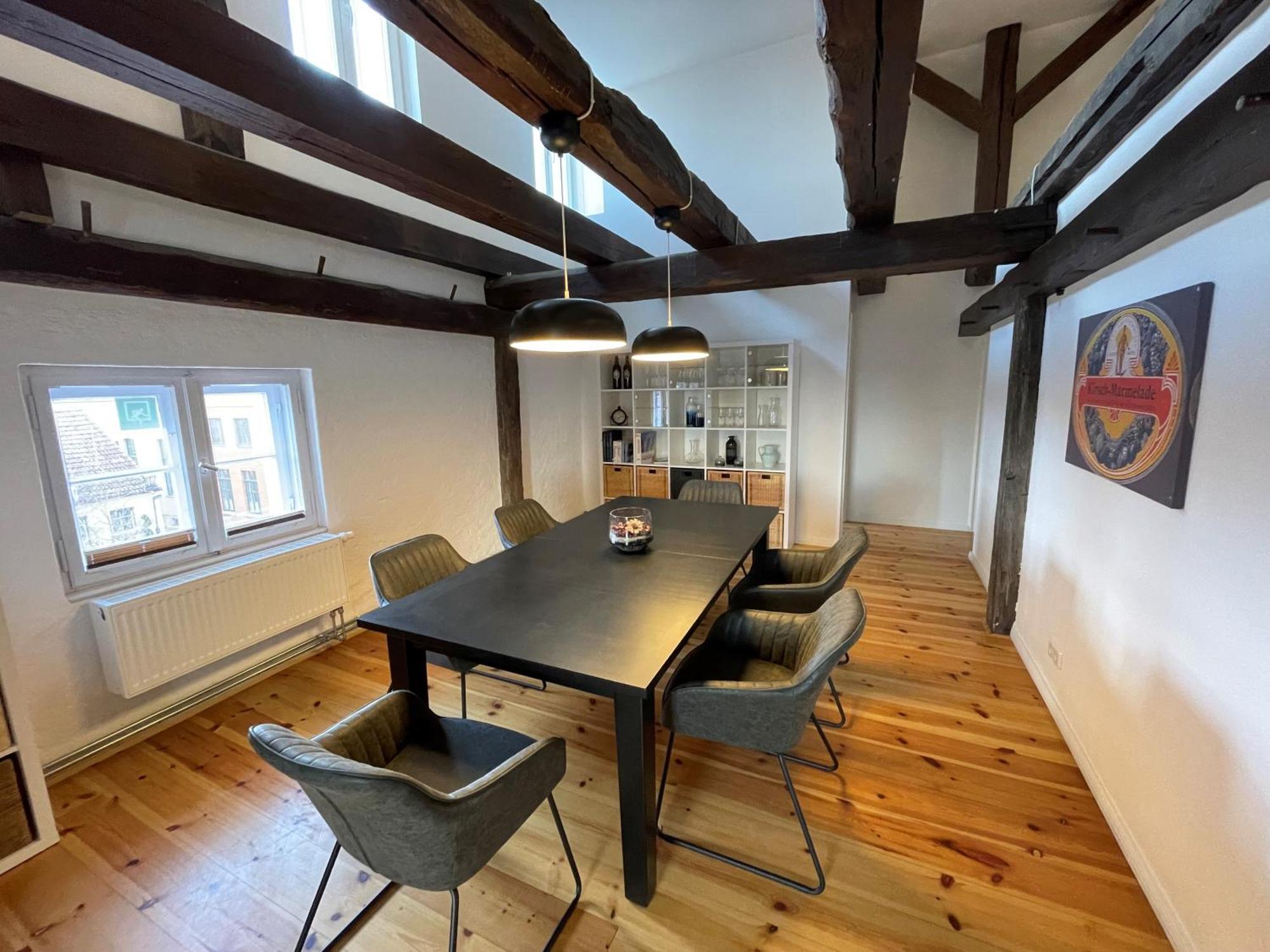 Lendelhaus & Historische Saftfabrik Werder Apartamento Werder  Quarto foto
