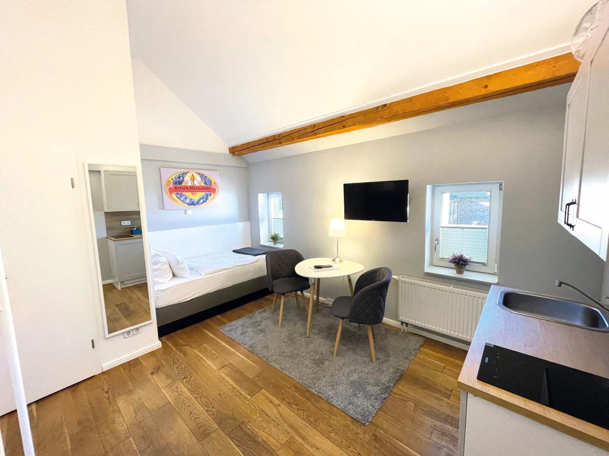 Lendelhaus & Historische Saftfabrik Werder Apartamento Werder  Quarto foto