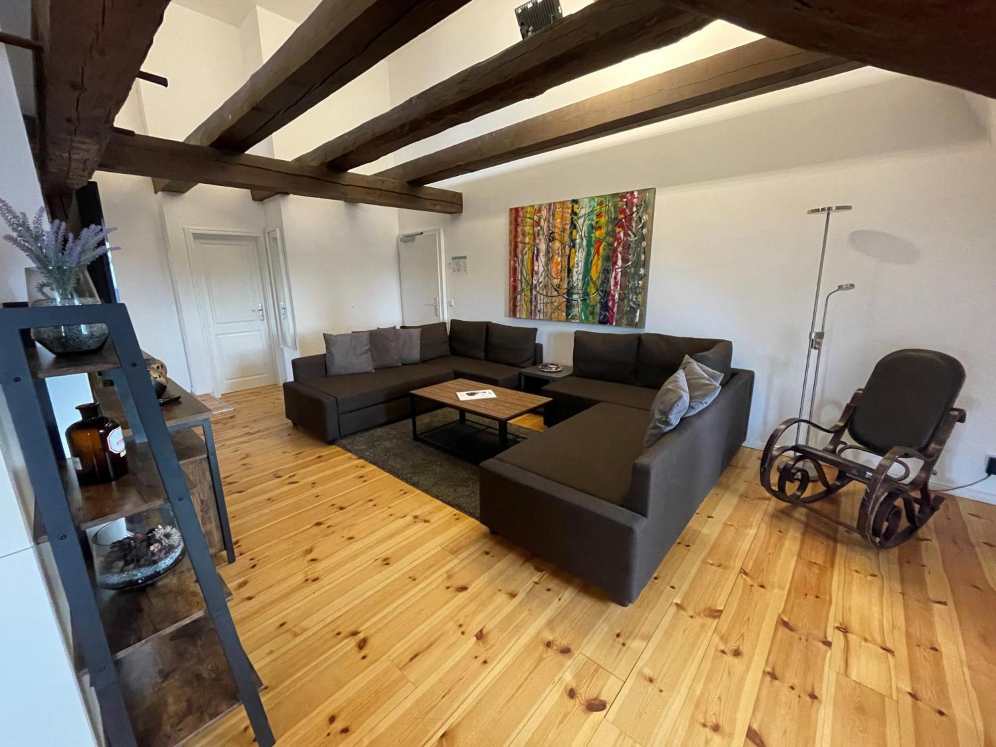 Lendelhaus & Historische Saftfabrik Werder Apartamento Werder  Quarto foto
