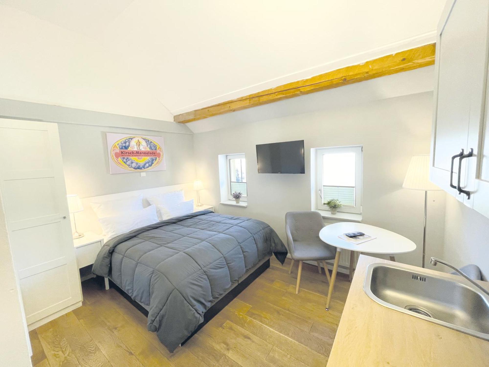 Lendelhaus & Historische Saftfabrik Werder Apartamento Werder  Quarto foto