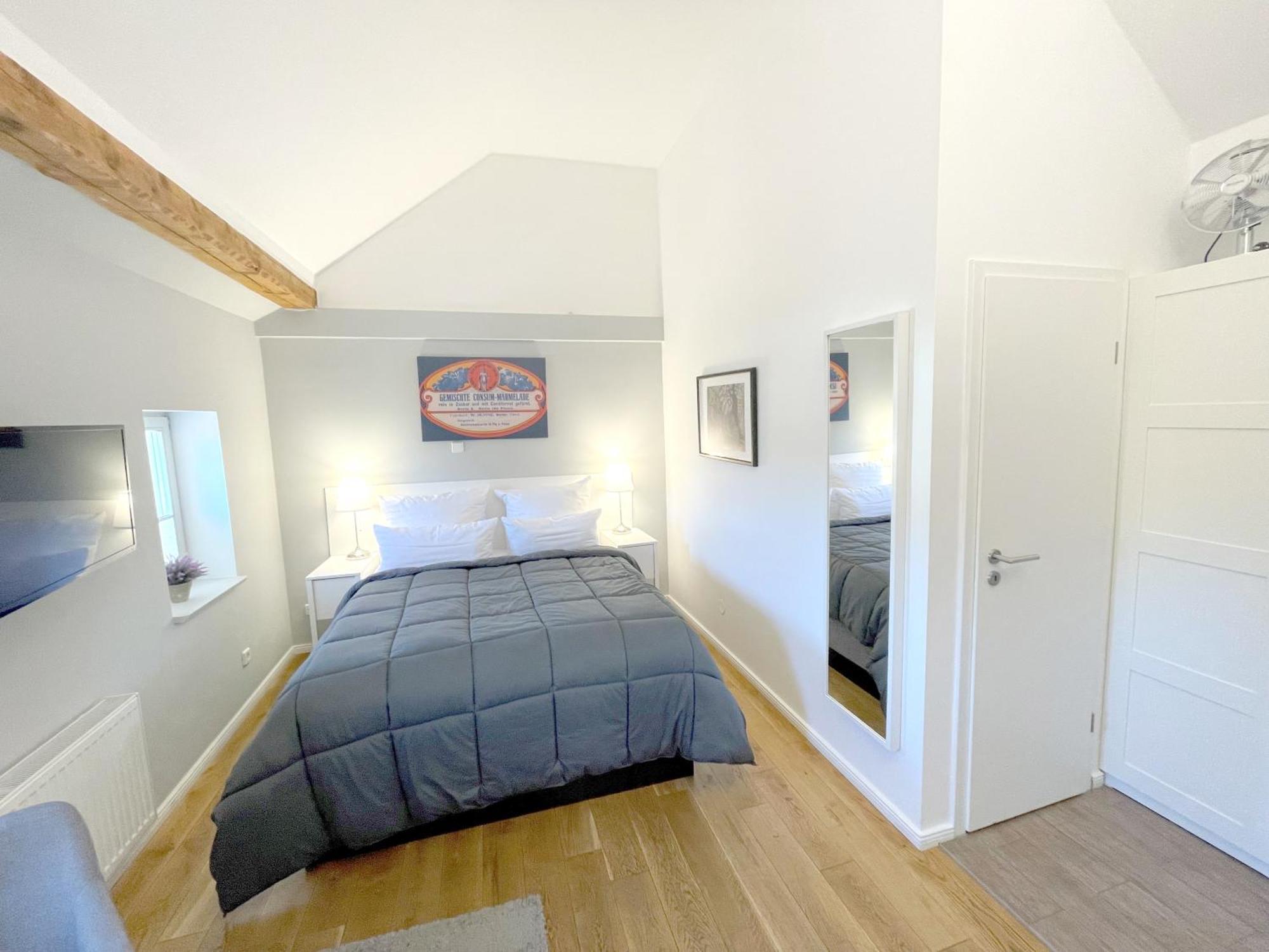 Lendelhaus & Historische Saftfabrik Werder Apartamento Werder  Quarto foto