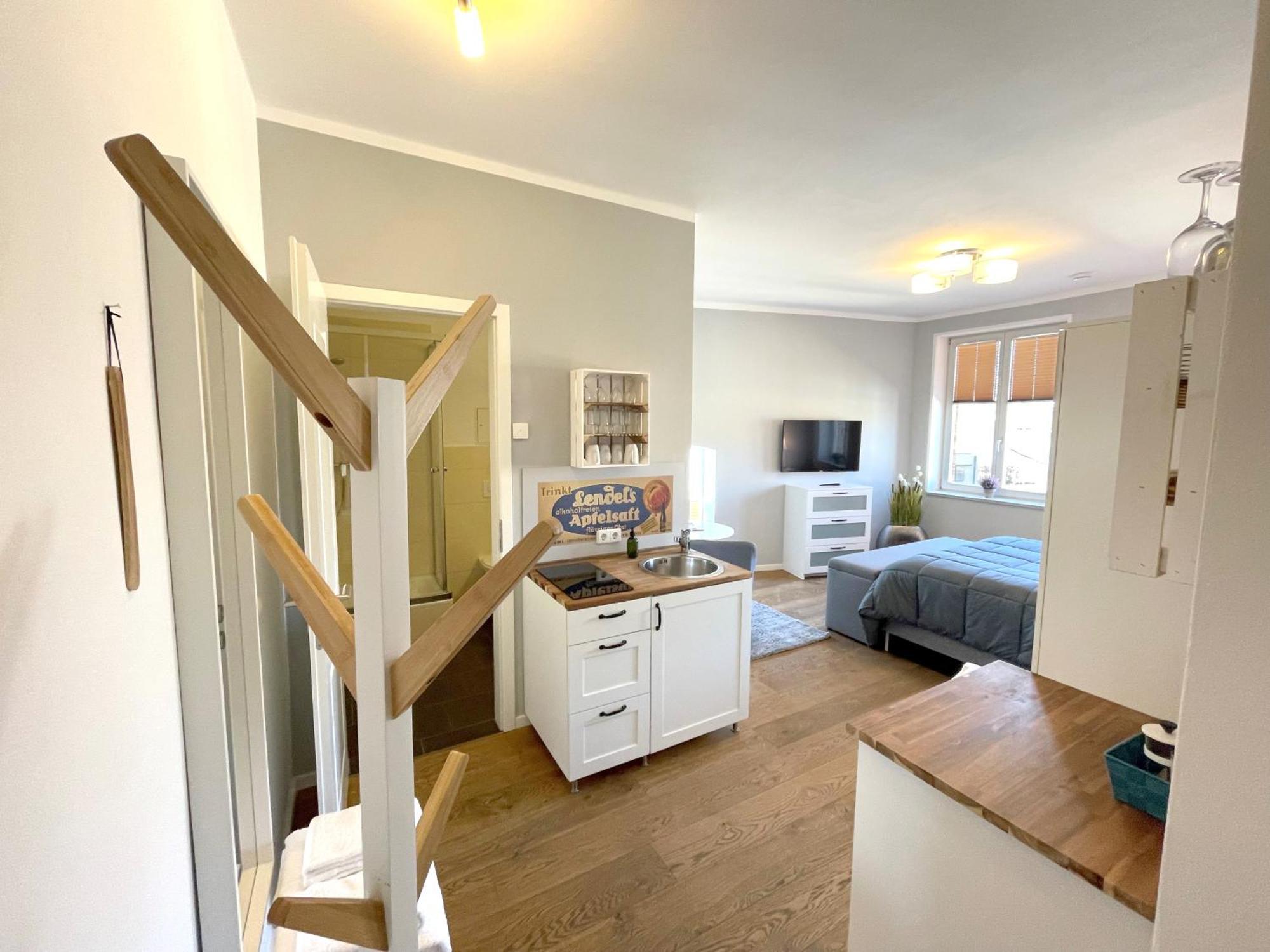 Lendelhaus & Historische Saftfabrik Werder Apartamento Werder  Quarto foto